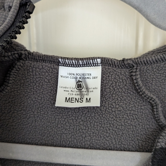 Men's Melanzana Grey Hard Face Hoodie Size Medium - Picture 5 of 5